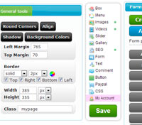 Drag and Drop - Pageox website builder